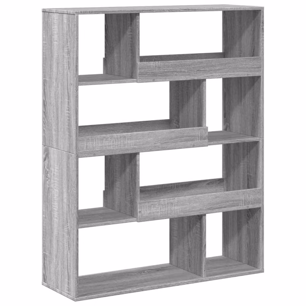 Berkfield Home Grey Sonoma Room Divider, W/D/H: 100 x 33 x 125.5 cm – 3