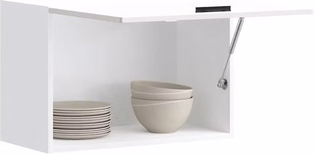Berkfield Home Porto High Gloss White Kitchen Wall Cabinet