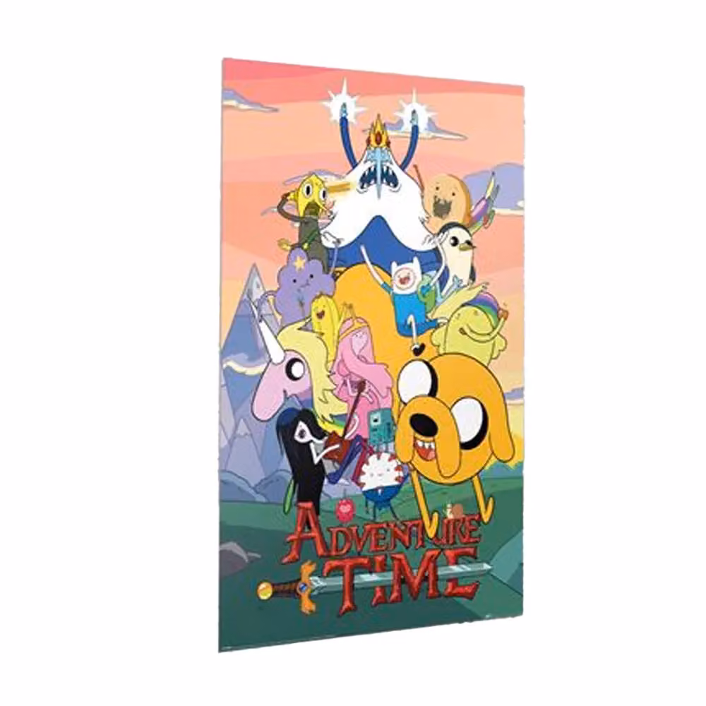 Adventure Time Multicolour Paper Poster – 2