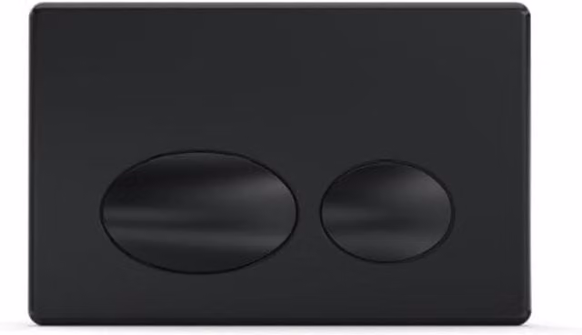 Thomas Dudley Matt Black Tactile Flush Mounted Plate
