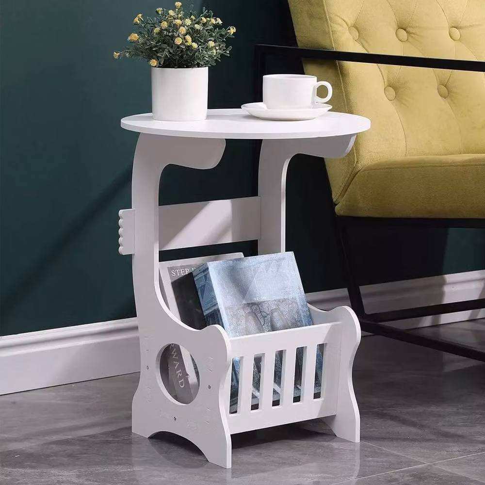 EONLION White Bedside Table Cabinet – 3
