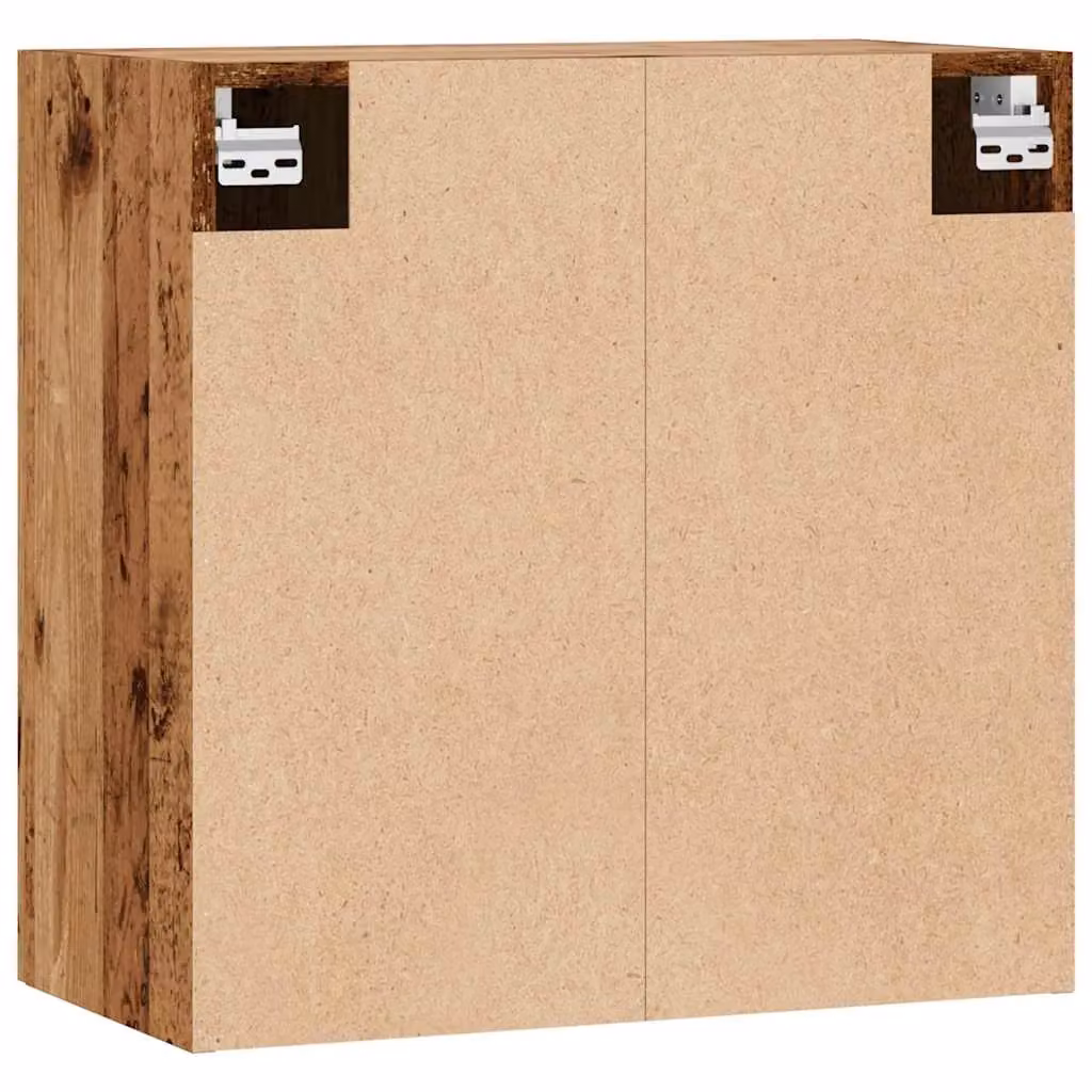 Berkfield Home Wall Cabinet in Old Wood Brown, W/D/H: 60 x 31 x 60 cm – 5