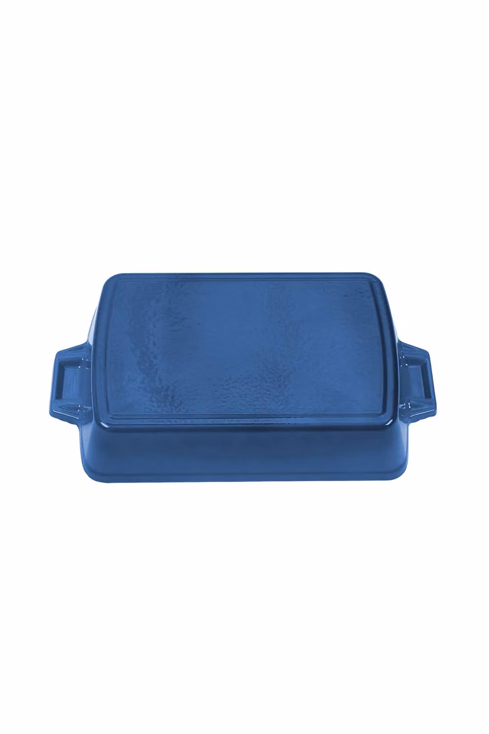 Living and Home Enamelled Cast Iron Roasting Pan, Blue, 3.7 l – 2