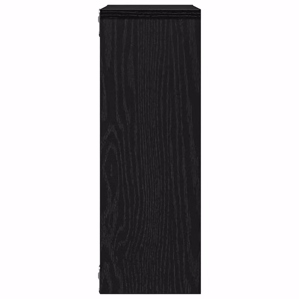 Berkfield Home Wall Mounted Shelf in Black Oak, W/D/H: 45 x 16 x 45 cm – 5