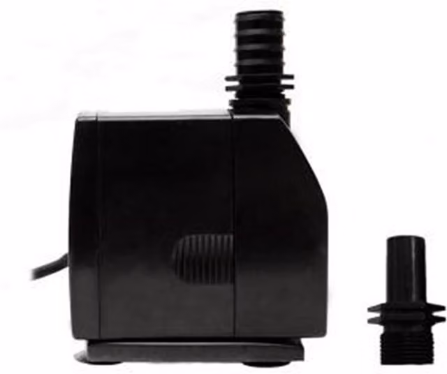 Primrose 3000LPH Mains Powered Water Feature Pump, Black