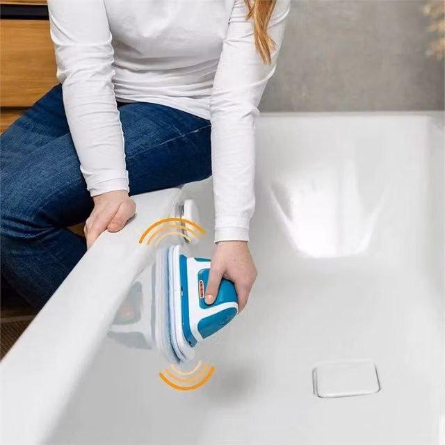 SPETLEK Multi Scrubber Cordless Cleaning Tool with Extension Pole in Blue – 1