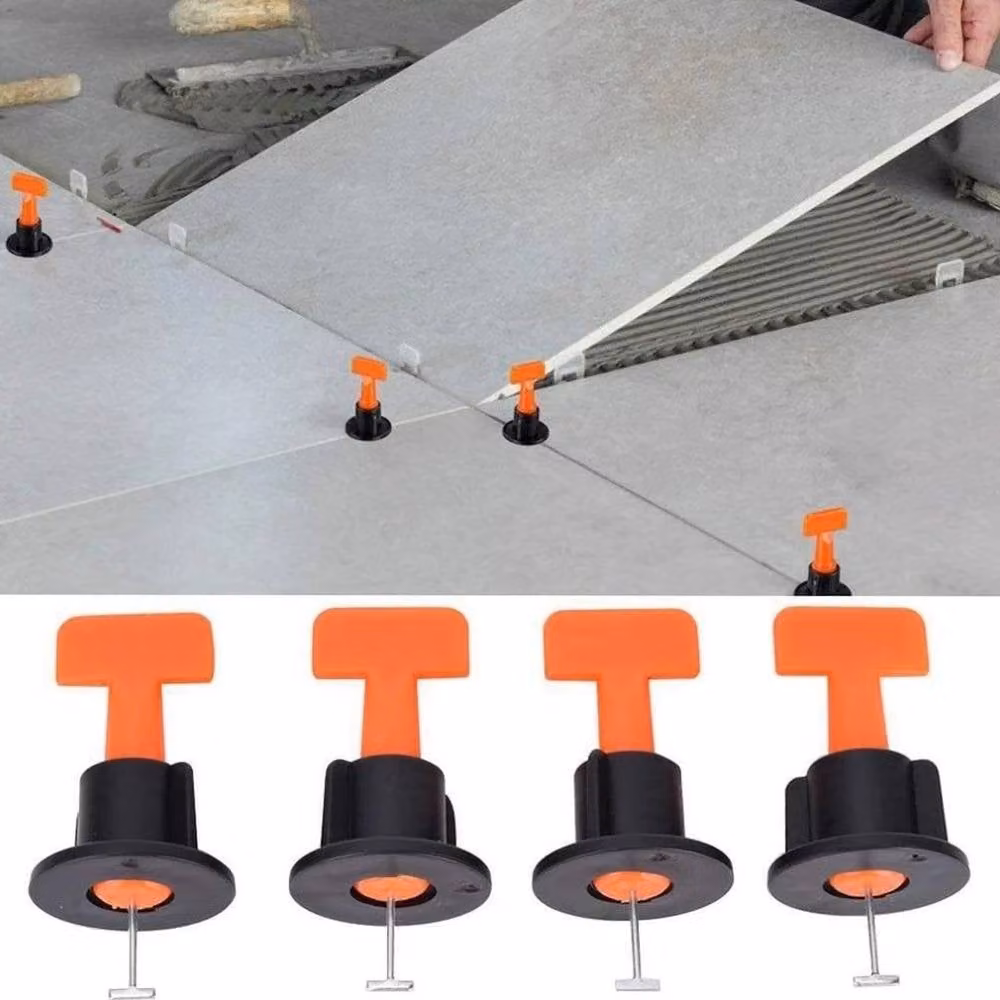 SPETLEK Tile Leveling System Kit in Orange with 150 Clips and 3 Wrenches – 3