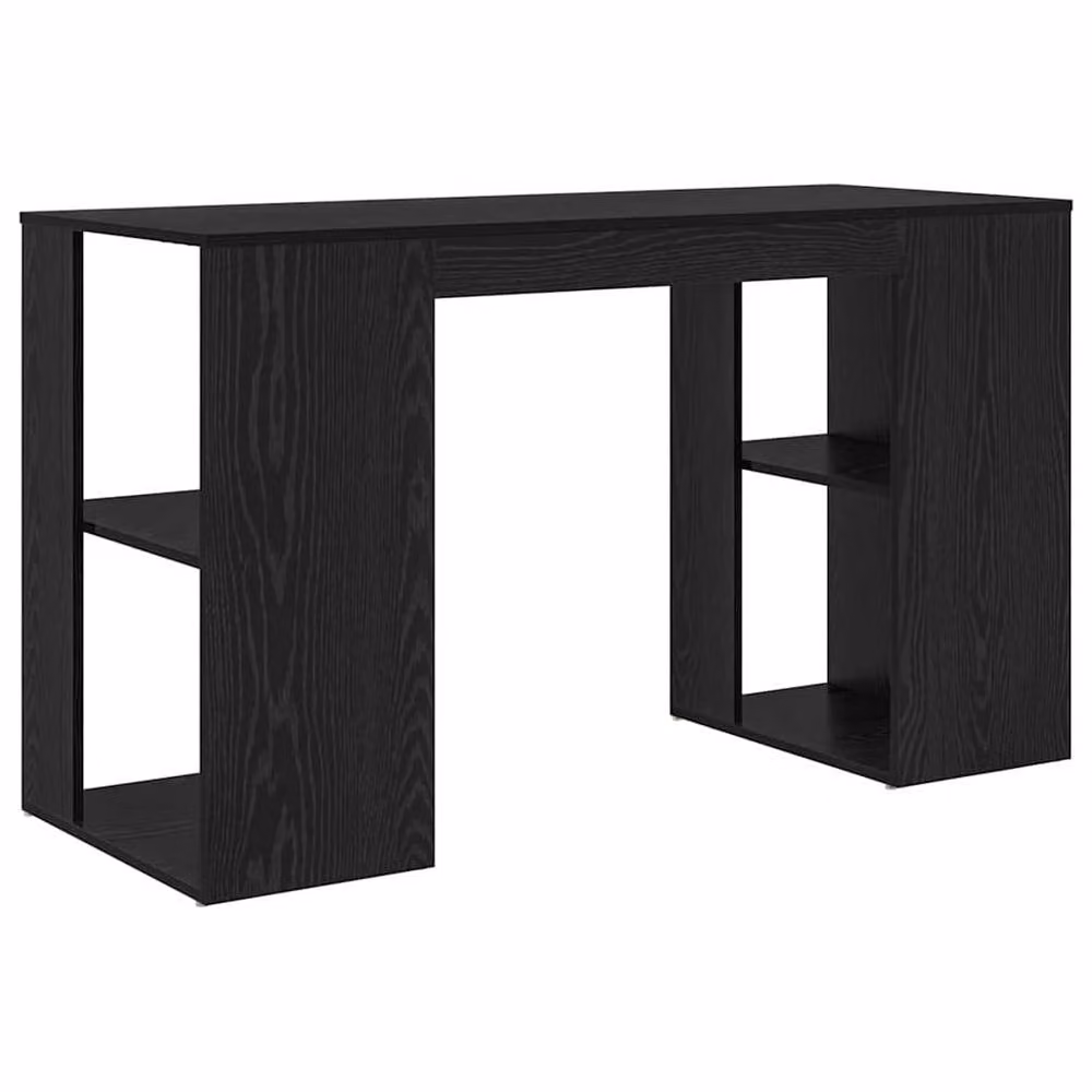 Berkfield Home Black Oak Computer Desk in Black Oak MDF – 6