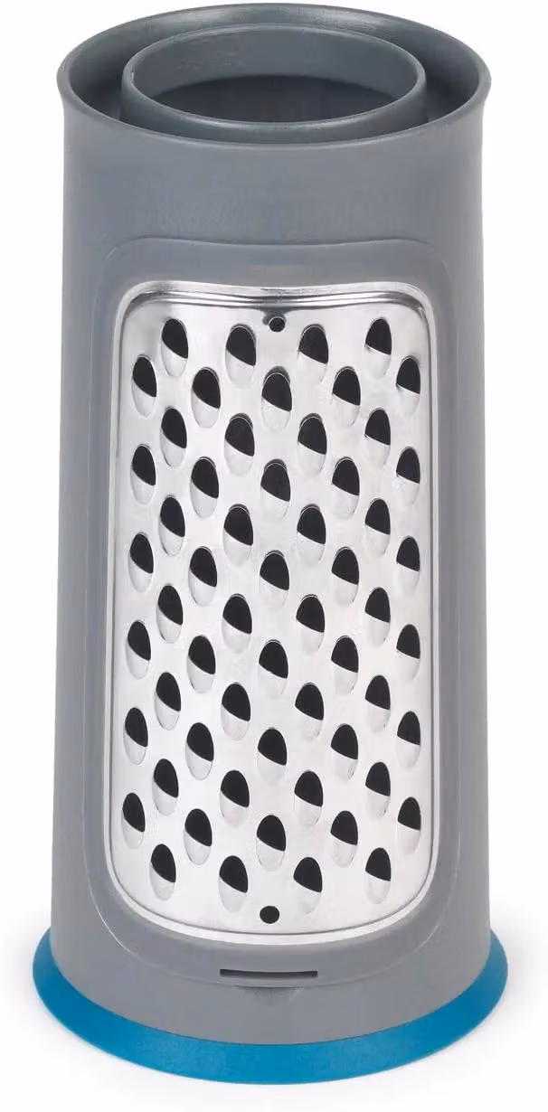 Progress Stainless Steel Cylinder Fine Cheese Grater, Grey – 3