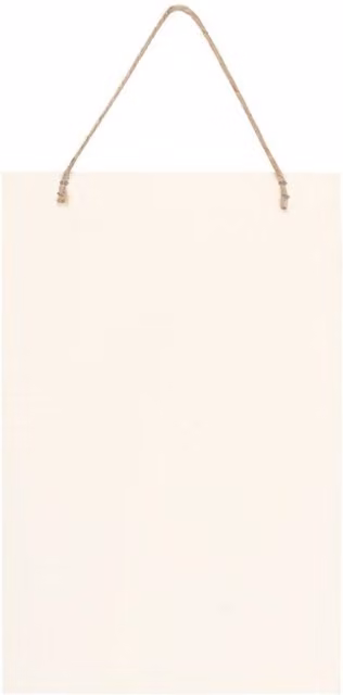 KDMK Holly Jolly Christmas Hanging Sign with White Typography