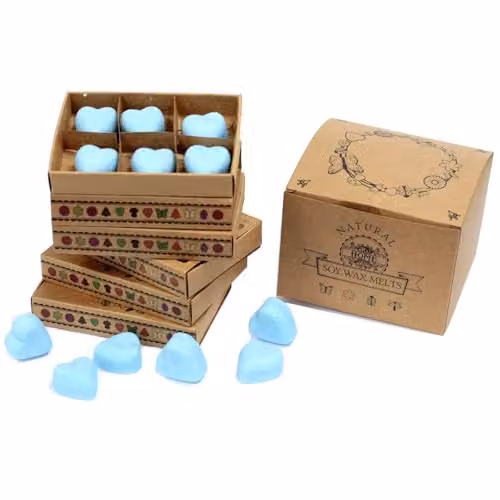 KDMD Dewberry Wax Melts, Blue, Box of 6 – 1