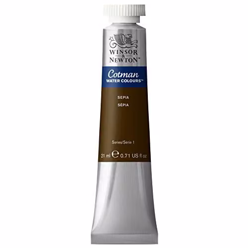Winsor & Newton Cotman Watercolour Paint, Brown, 10.5 ml – 2