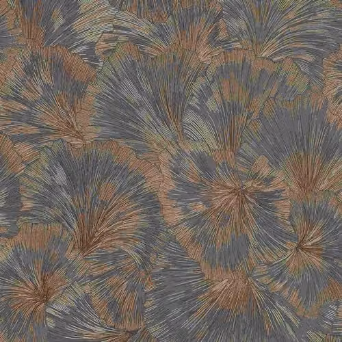 Erismann Floral Botanical Non-Woven Wallpaper in Grey – 1