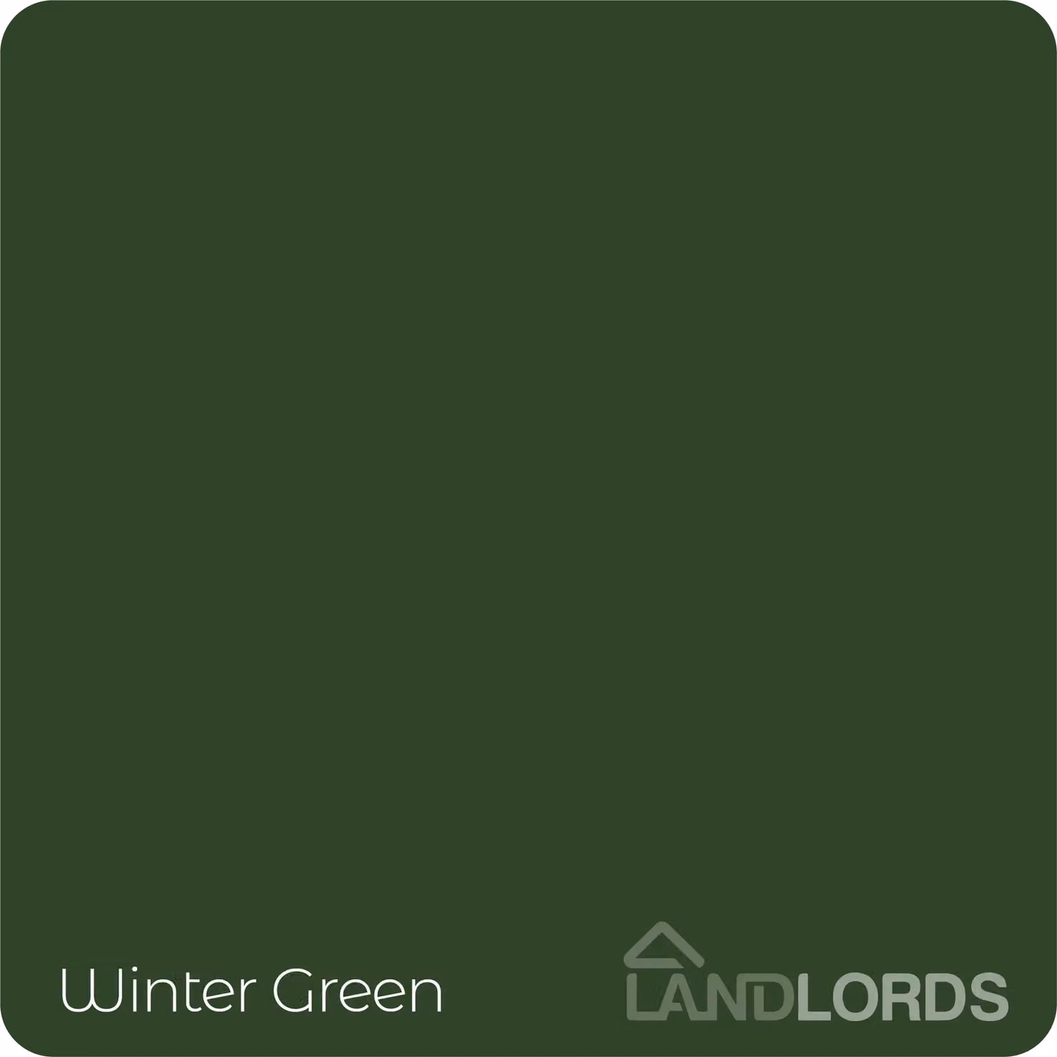 Landlords Matt Paint in Winter Green, 5 l – 3
