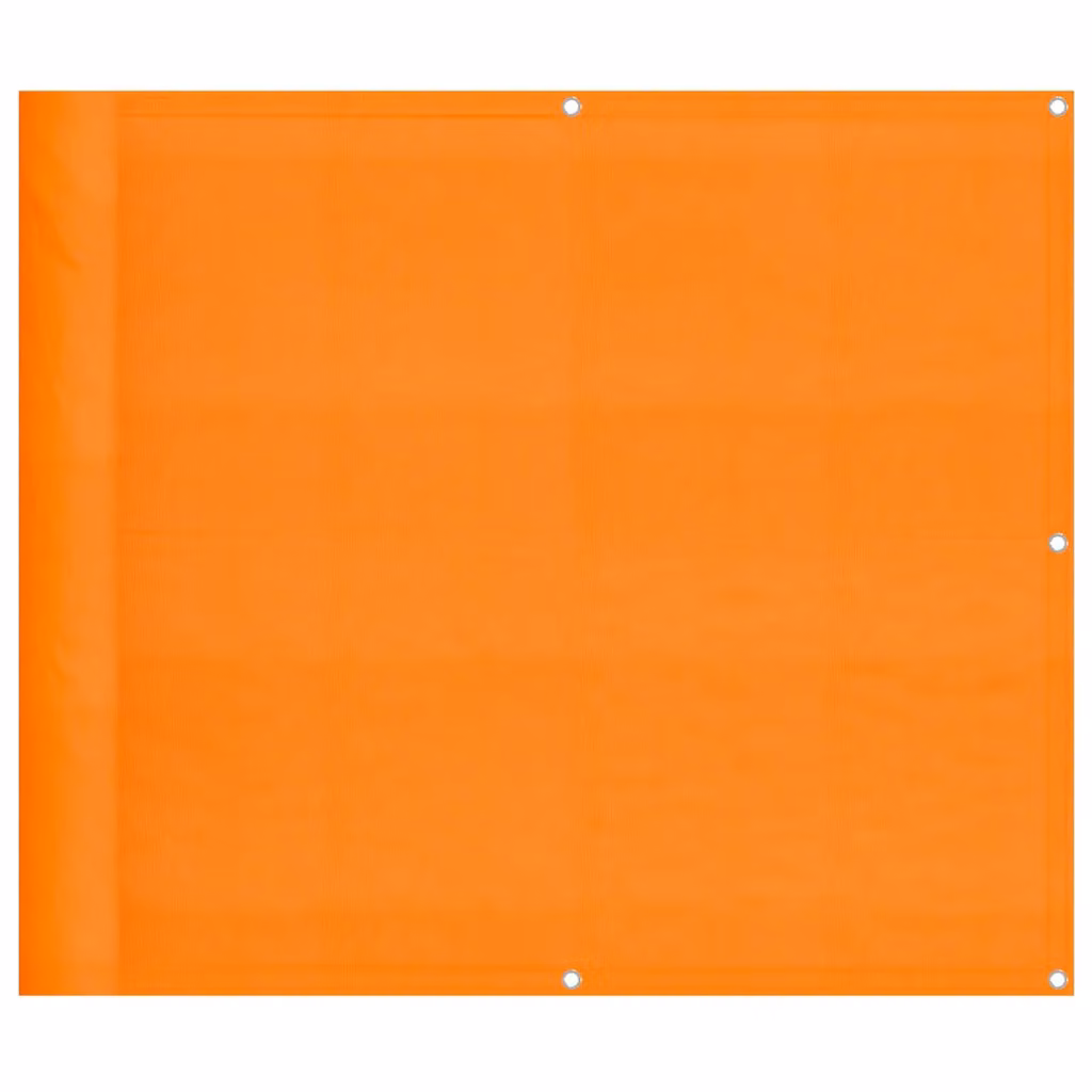 Berkfield Home Orange Balcony Screen, W: 90 cm, H: 1000 cm, 100% Polyester Oxford – 2