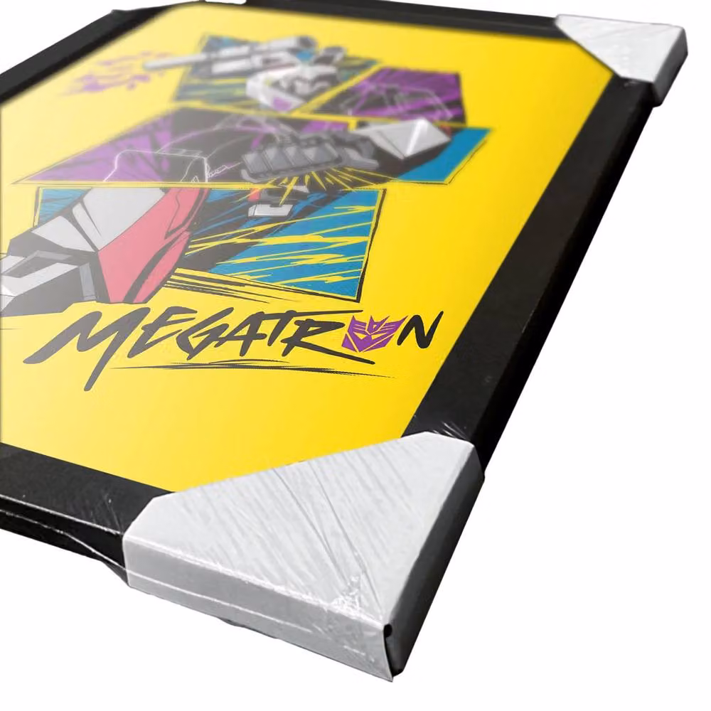 Transformers Megatron Framed Paper Poster in Yellow – 3