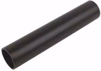FloPlast Black Solvent Weld Plastic Waste Pipe, 50mm I.D. x 3m