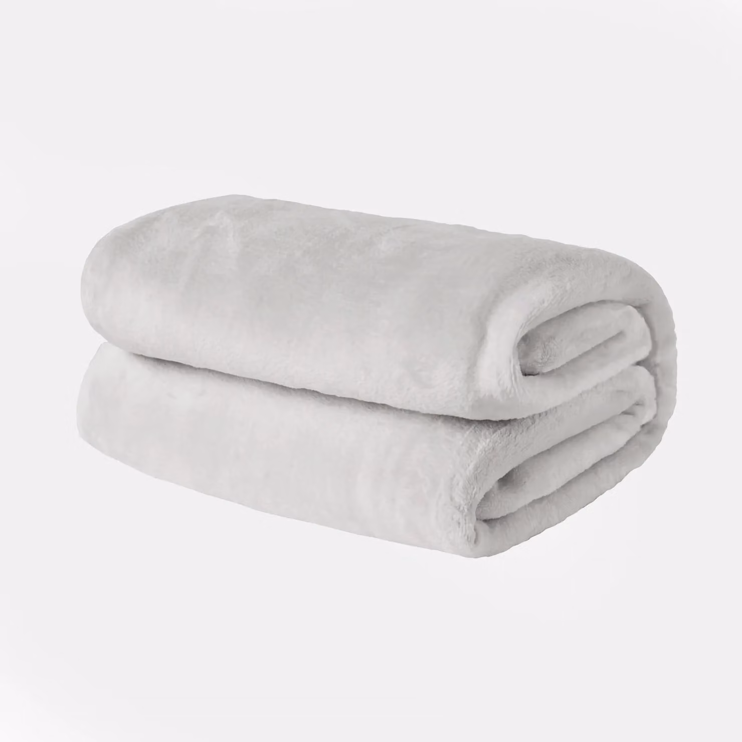 OHS Ultra Soft Silver Fleece Throw Blanket, W/D/H: 120 x 150 cm – 2