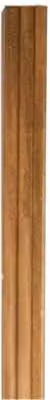 Mobilane Wooden Hedging Screen Support Post in Green or Brown, Height: 1500 mm