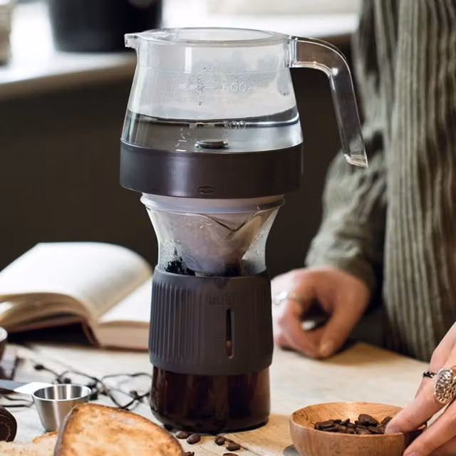 La Cafetire Seattle Pour Over Glass Diffuser - Black