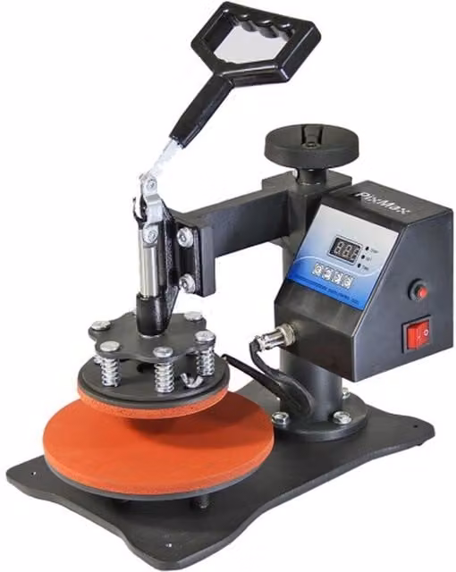 PixMax Sublimation Plate Heat Press Machine in Black