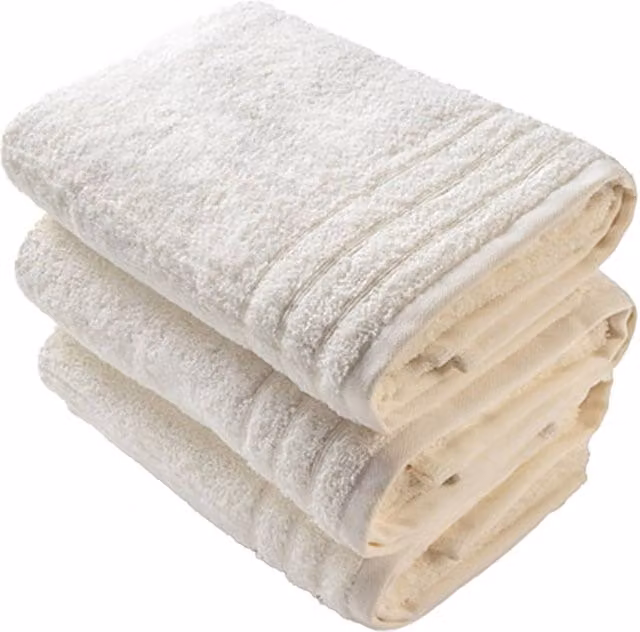 ARTG Fluffy White Cotton Terry Hand Towel