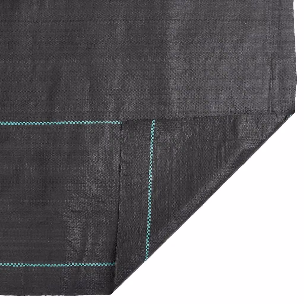 Berkfield Home Black Weed Membrane, W: 1.5 m, L: 25 m – 3