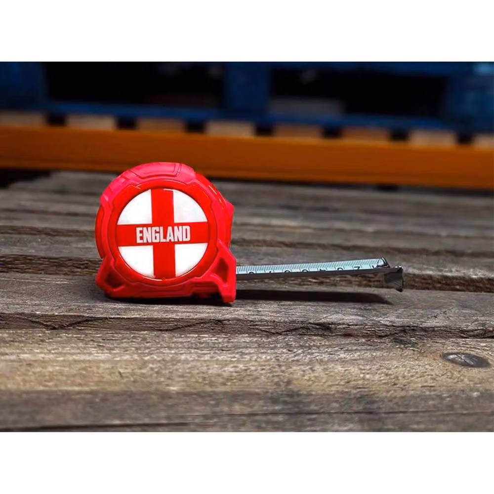Advent Red Plastic Tape Measure, 5m/16ft – 3