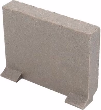 Clark-Drain Grey Linear Channel Drainage End Cap for CDCS10.10