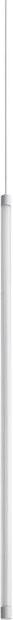 Netlighting Tubix Slim LED Pendant Ceiling Light in White with 1200lm and 3000K Warm White Light