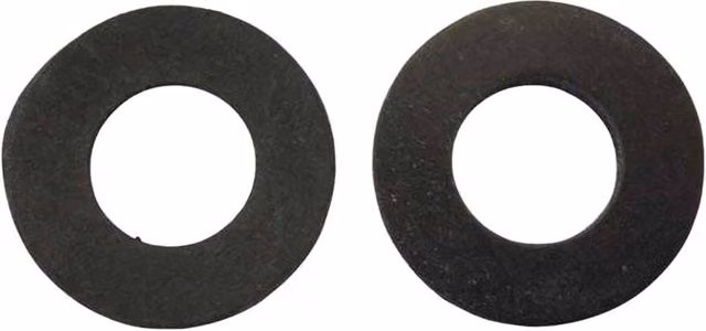 Oracstar Black Rubber Sealing Penny Washers, Pack of 2 – 1