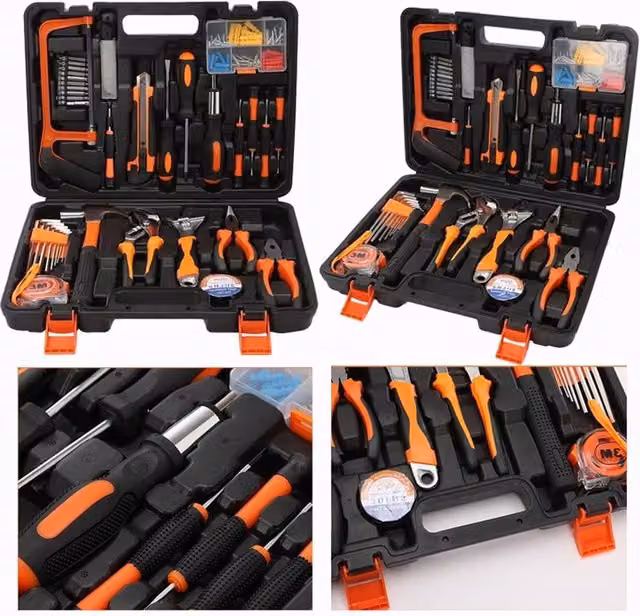 Havendro 105-Piece DIY Home Repair Tool Kit in Black