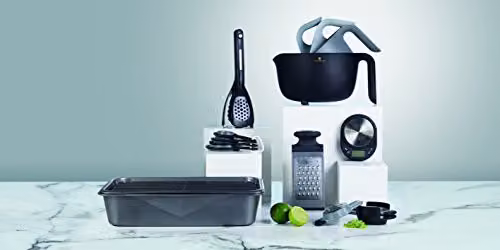 MasterClass Smart Space 5-Piece Nesting Magnetic Kitchen Utensil Set in Black – 2