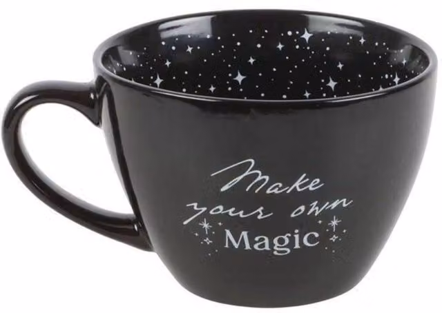 Something Different Magical Starry Sky Mug in Black, 350ml – 2