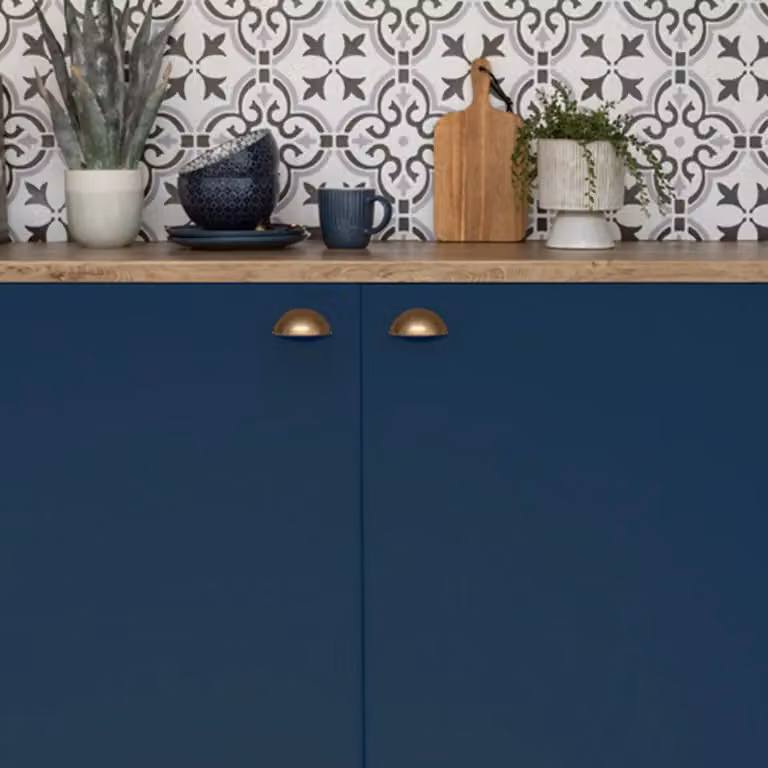 D-C-Fix Midnight Navy Blue Self Adhesive Vinyl Wrap Film, W: 67.5 cm, L: 500 cm
