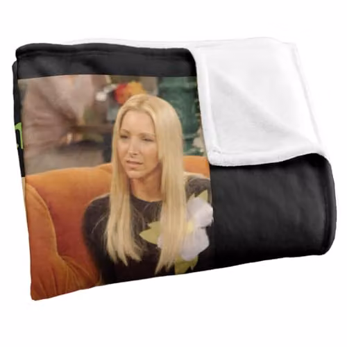 Warner Bros. Friends Joey How You Doin? Super Soft Fleece Throw Blanket, Multicolour, W: 91.44 cm x L: 147 cm – 2