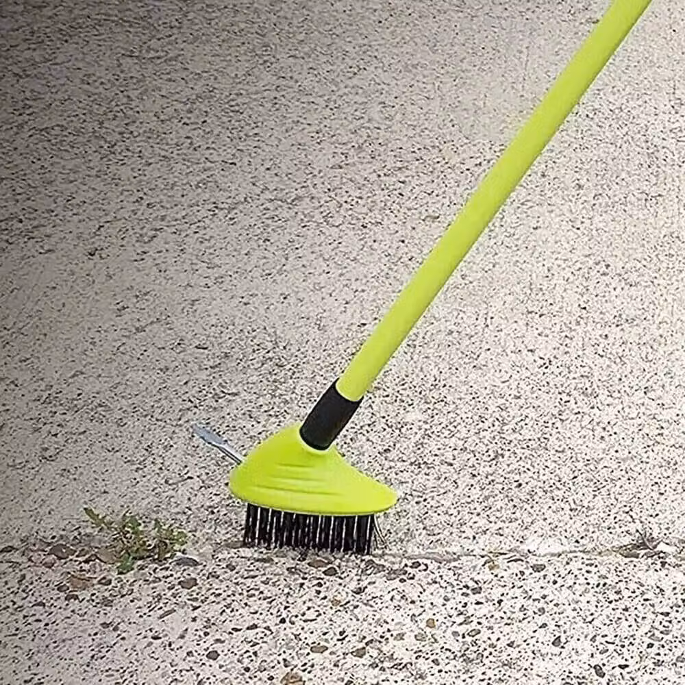 SPETLEK 3 in 1 Garden Patio Cleaner, Weed Brush and Broom, Green – 2