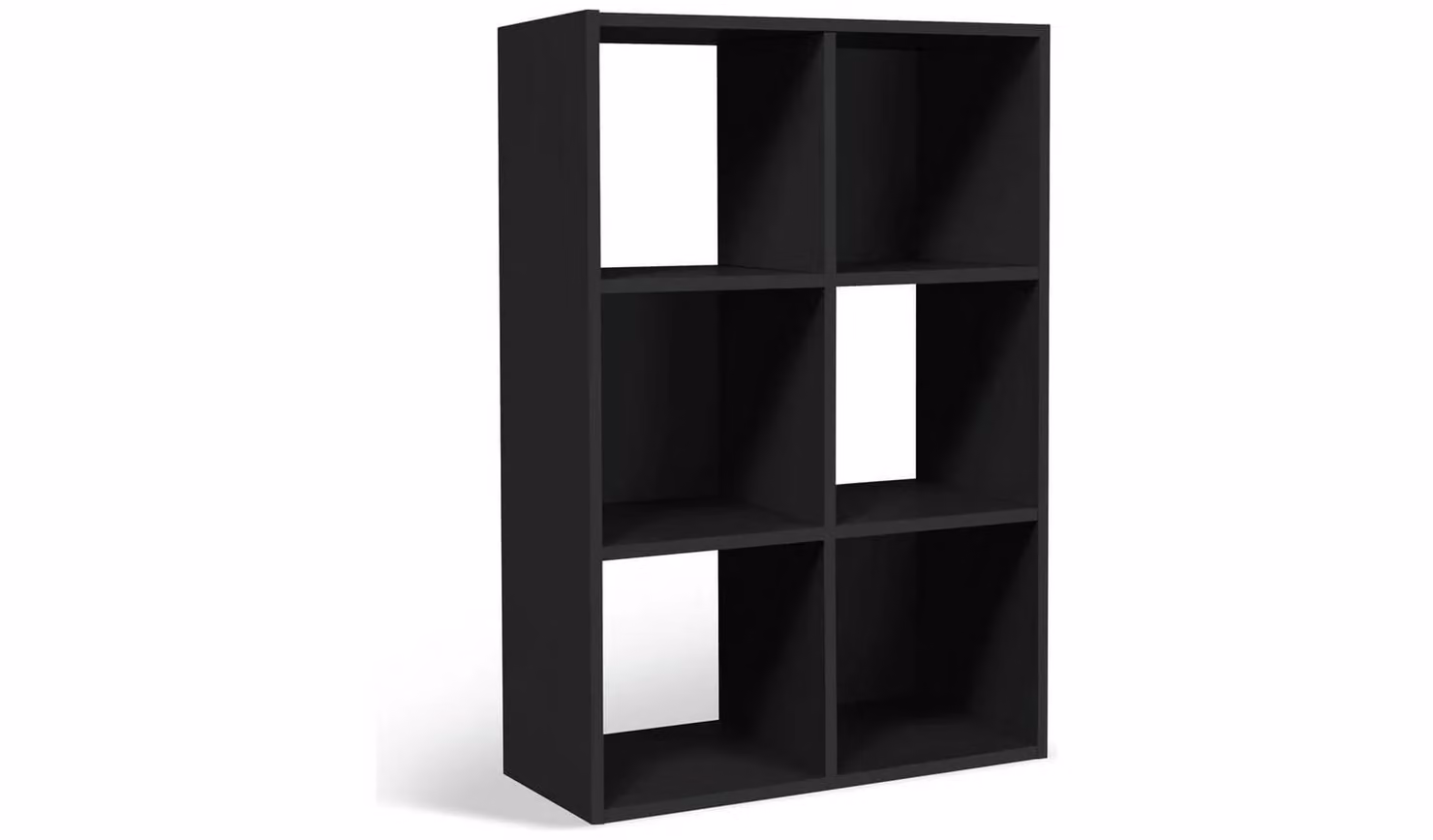 Argos Home 6 Cube Storage Unit in Black
