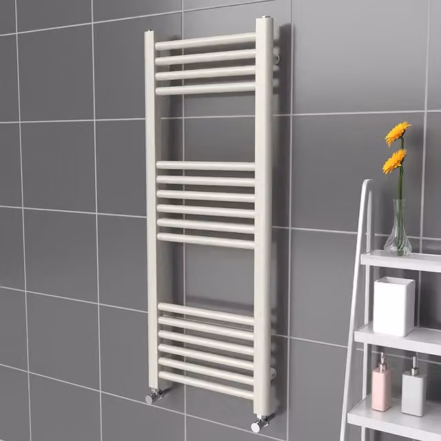 Lux Heat White Steel Towel Radiator