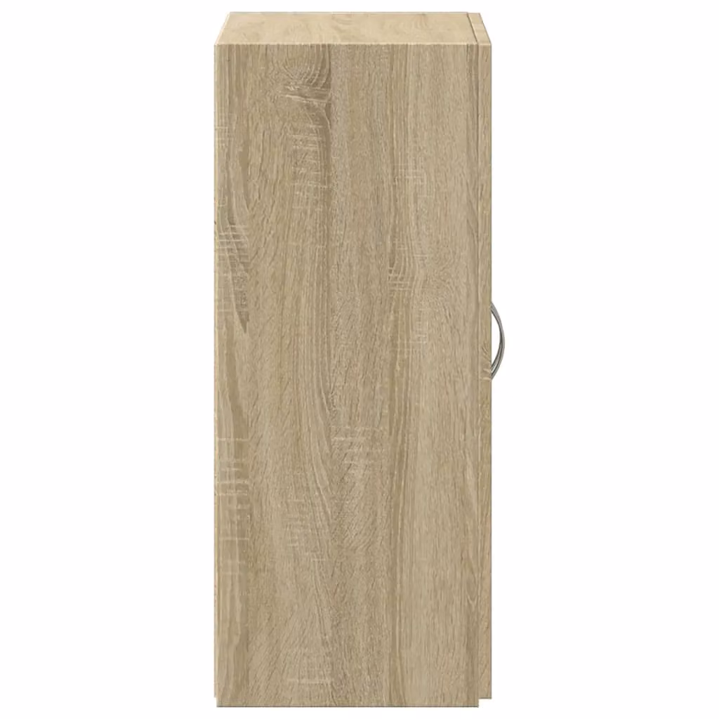 Berkfield Home Sonoma Oak File Cabinet in Brown, W/D/H: 60 x 32 x 77.5 cm – 2