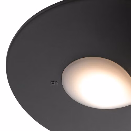 Netlighting Lotus Outdoor LED Wall Light, Grey, 18W, 3000K Warm White, IP65 – 4