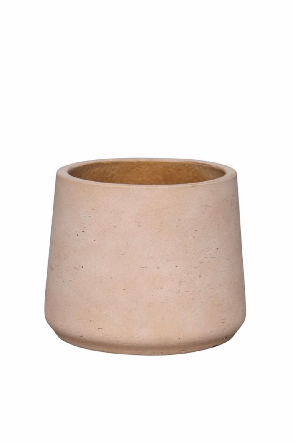KDMD Hortus Classic Corsica Tapered Planter in Beige, Brown or Sand, W: 28.5 cm, H: 34 cm – 2