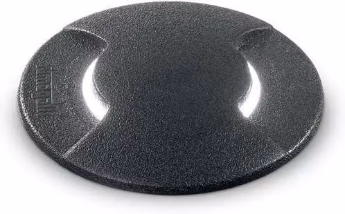 Netlighting Way Outdoor Recessed Ground Light in Black, 12 cm, 1x GX53, IP67