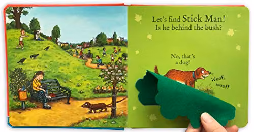 Let's Find Stick Man: A Scholastic Multicolour Lift-the-Flap Board Book – 2