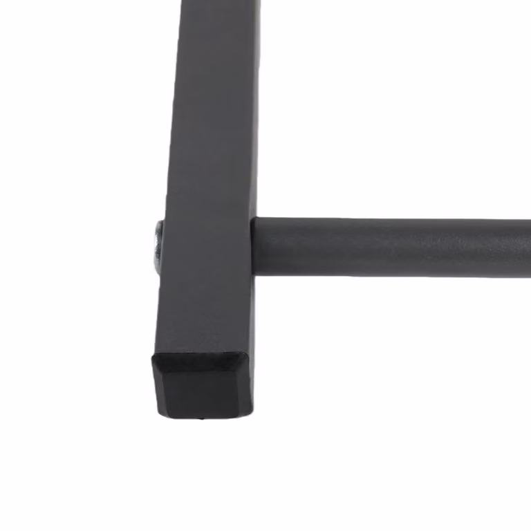 Kelvenix Black 2 Tier Metal Microwave Oven Rack Stand