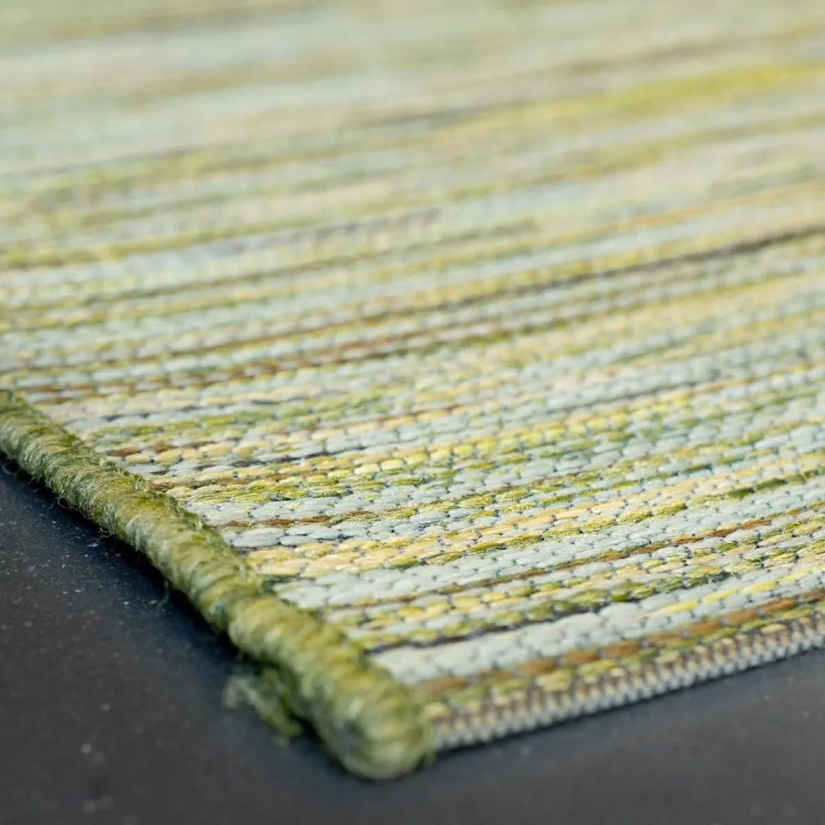The Rug Shop UK Green Modern Striped Outdoor Area Rug, W: 200 cm, L: 290 cm – 5