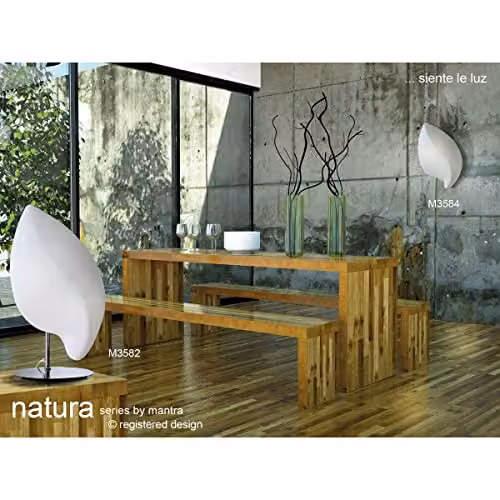 Netlighting Natura White 2 Light E27 Outdoor Floor Lamp with Opal Glass IP44 – 2