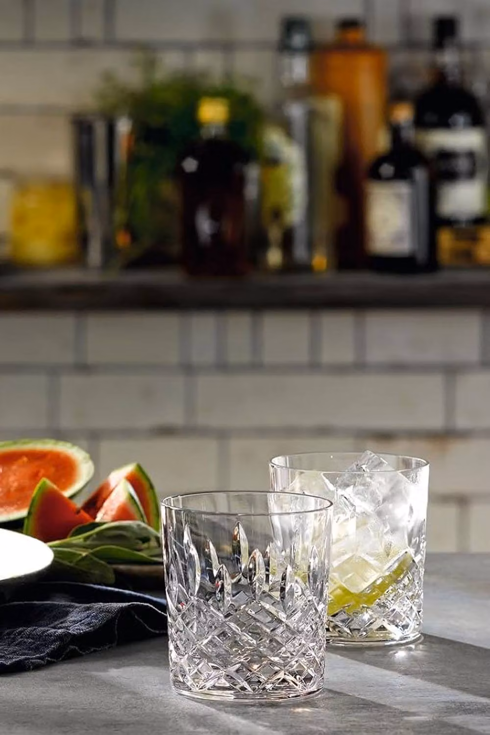 Royal Doulton Ashmere Set of 2 Transparent Glass Tumblers, 290 ml per glass – 3