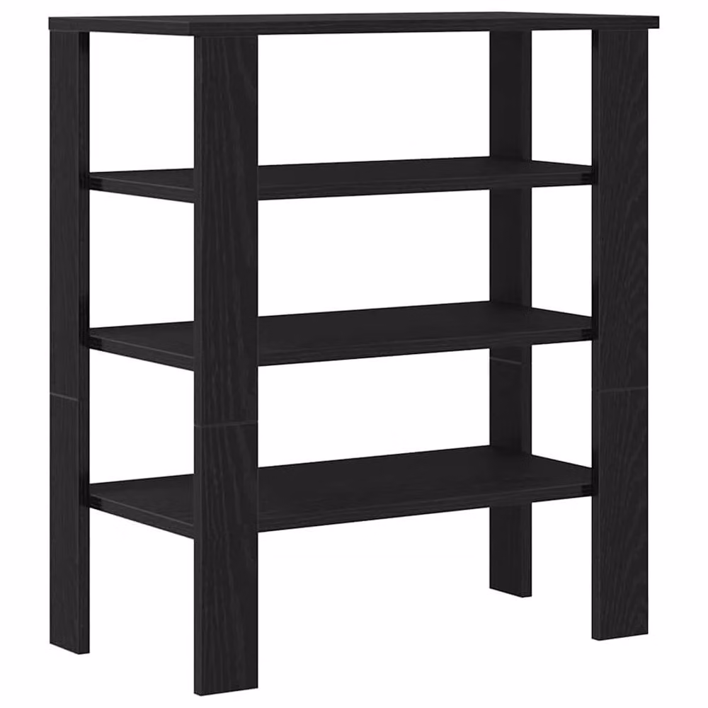 Berkfield Home Black Modern Shoe Rack, W/D/H: 61 x 32 x 70 cm – 5