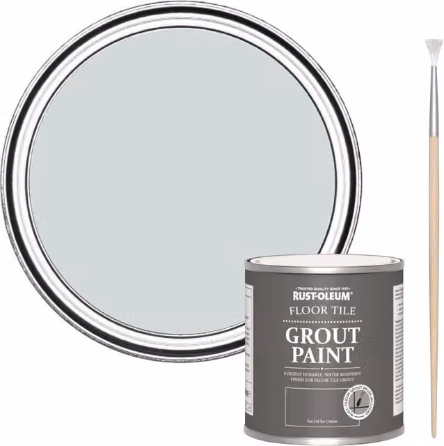 Rust-Oleum Floor Grout Paint in Grey, 250ml